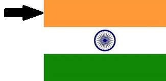 Saffron Colour of Indian Flag