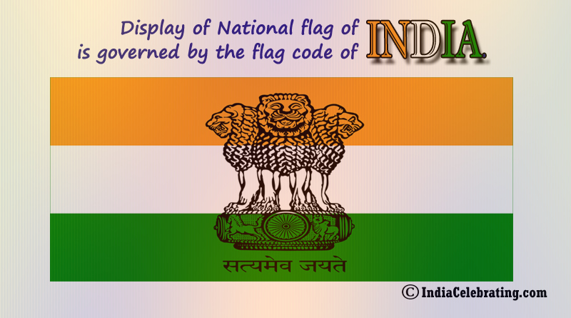 Display of National Flag