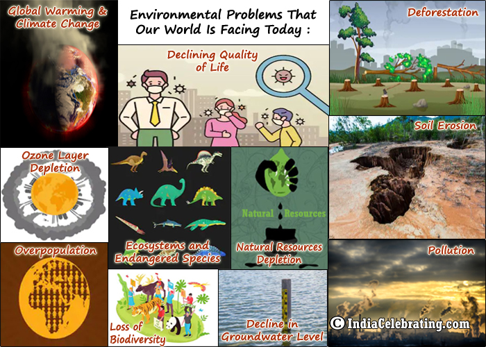 Enviromental problems world is facing today