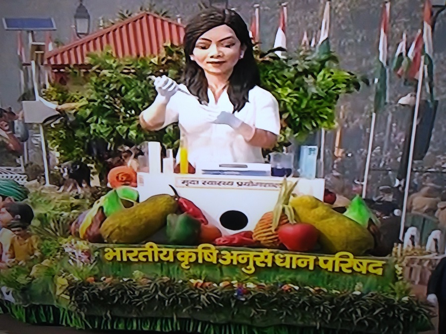 indian council of agricultural research tableau