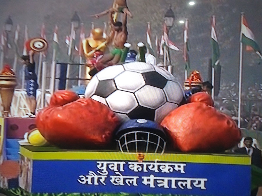 Ministry of Youth Affairs and Sports Tableau